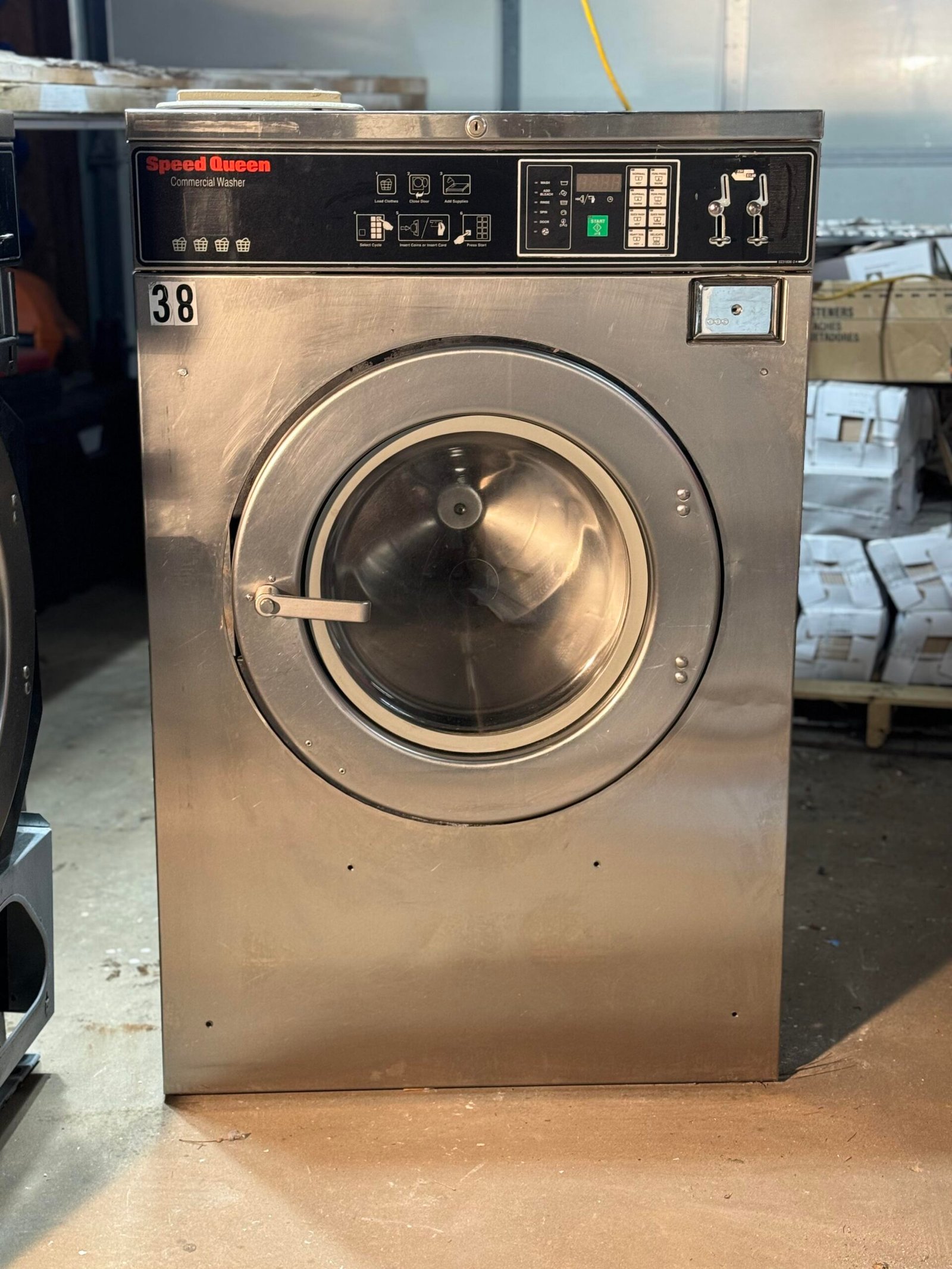 40 pound commercial washer, three available. $2,500 each